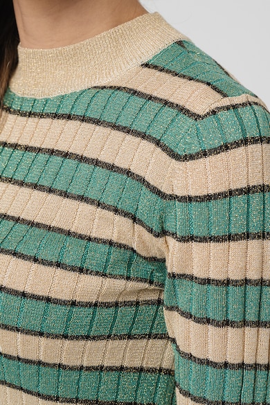 Vila Sia bordázott csíkos pulóver női
