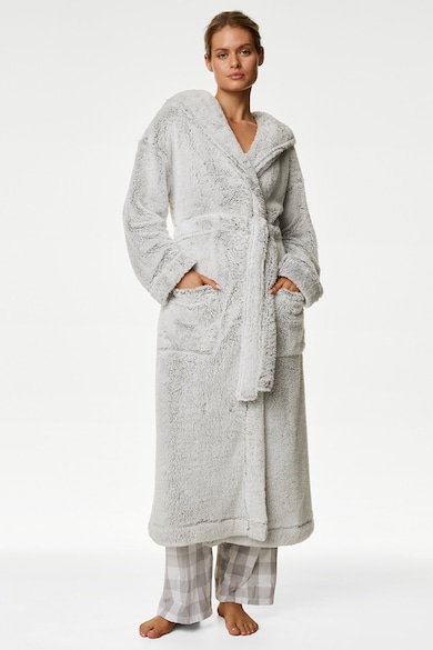 Marks & Spencer Поларен халат с колан Жени