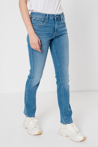 Pepe Jeans London Mosott hatású slim fit farmernadrág női