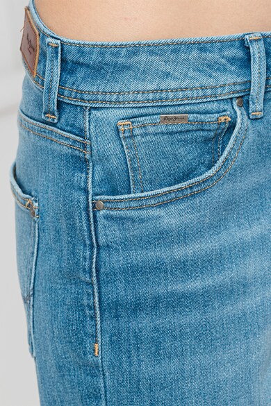 Pepe Jeans London Скосени дънки със средна талия Жени