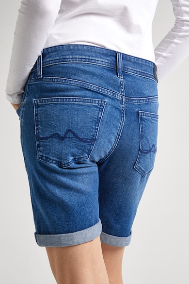 Pepe Jeans London Къси дънки с навити маншети Жени