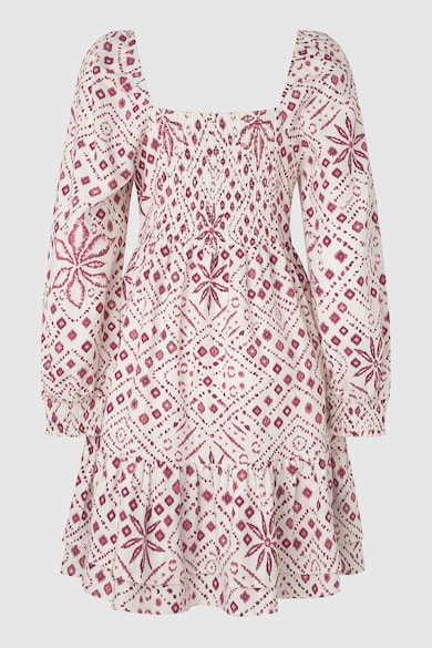 Pepe Jeans London Rochie mini evazata cu model geometric Femei