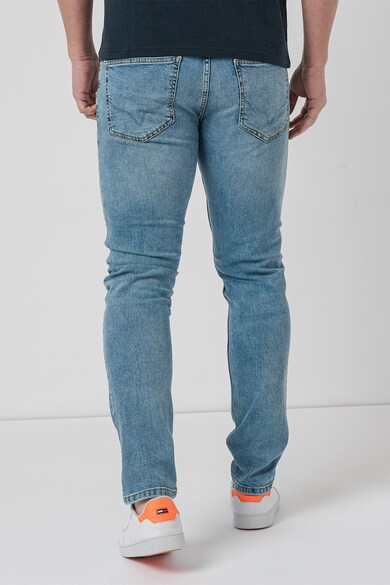 Pepe Jeans London Blugi slim fit cu aspect decolorat Barbati