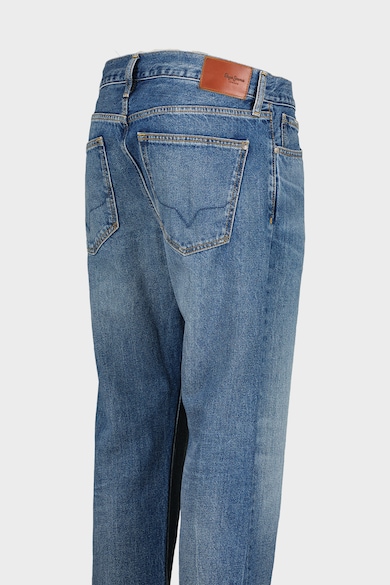 Pepe Jeans London Прави дънки със захабен ефект Мъже