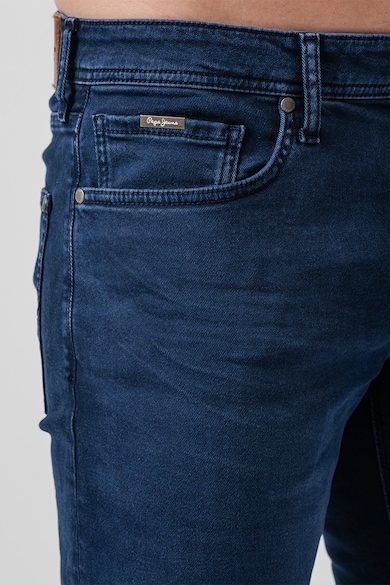 Pepe Jeans London Скосени дънки със средна талия Мъже