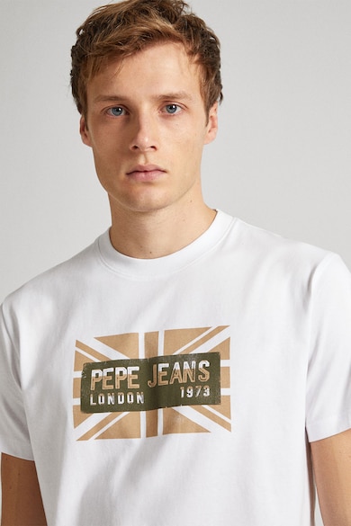 Pepe Jeans London Тениска с овално деколте Мъже