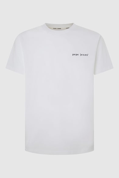 Pepe Jeans London Тениска с овално деколте и лого на гърба Мъже