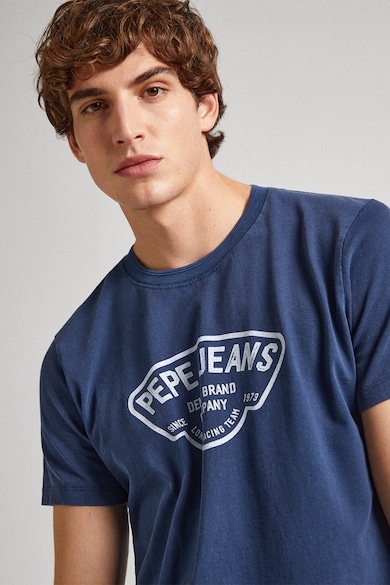 Pepe Jeans London Kerek nyakú póló logómintával férfi