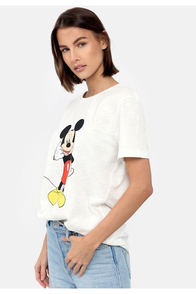 Recovered Tricou cu imprimeu Mickey Mouse Phone 3971 Femei