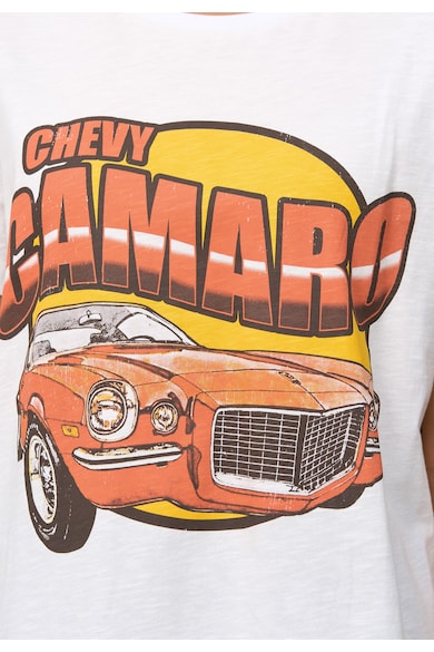 Recovered Tricou de bumbac cu imprimeu Camaro 4023 Femei