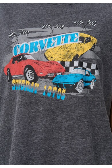 Recovered Памучна тениска Corvette Multiple 4029 с принт Жени