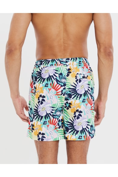 Threadbare Pantaloni scurti de baie cu imprimeu tropical Brava Barbati