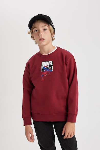 DeFacto Bluza de trening cu imprimeu Spiderman Baieti