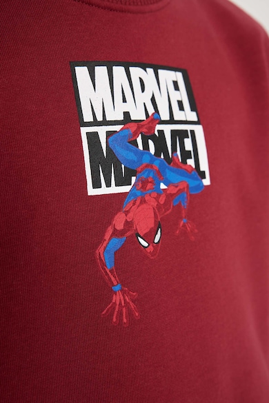 DeFacto Bluza de trening cu imprimeu Spiderman Baieti