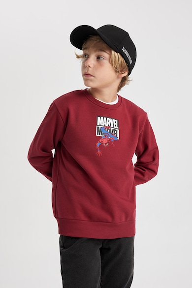 DeFacto Bluza de trening cu imprimeu Spiderman Baieti