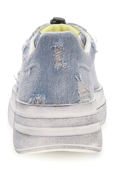 GUESS Pantofi sport de denim cu detalii deteriorate Femei