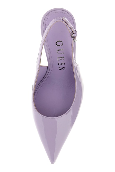 GUESS Pantofi slingback de piele ecologica cu aspect lacuit Femei