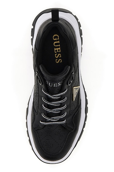 GUESS Pantofi sport de piele ecologica cu monograma Femei