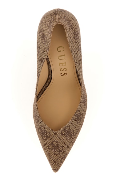 GUESS Pantofi de piele ecologica cu logo Femei