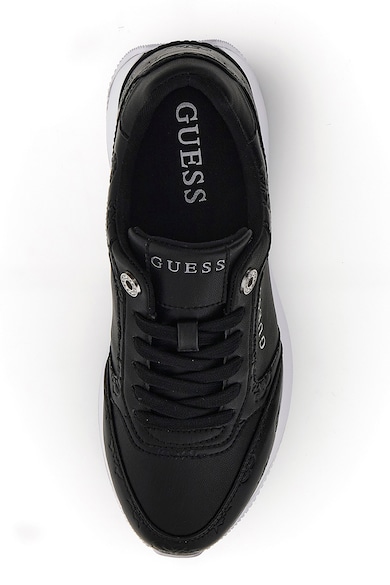 GUESS Pantofi sport wedge de piele ecologica Femei