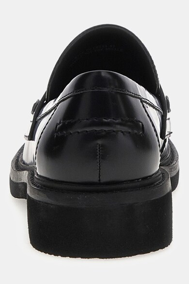 GUESS Pantofi loafer de piele cu logo Femei