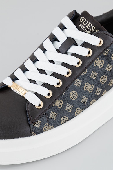 GUESS Elbina logómintás sneaker bőrbetétekkel női