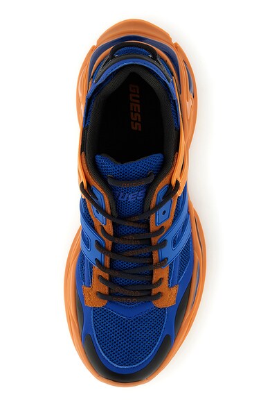 GUESS Спортни обувки в цветен блок с велур Мъже