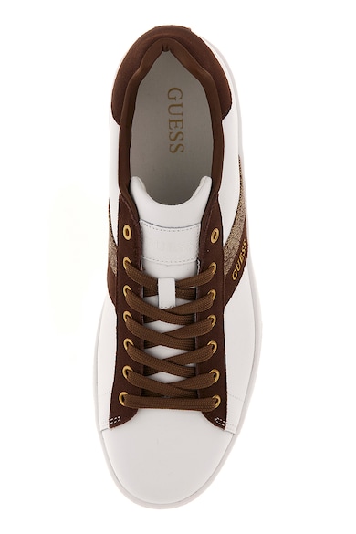 GUESS Műbőr és nyersbőr sneaker férfi