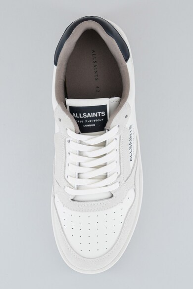 AllSaints Pantofi sport din piele si piele intoarsa Barbati