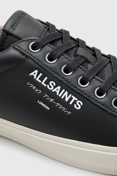 AllSaints Pantofi sport din piele cu imprimeu logo Barbati