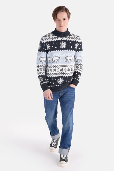 COLIN'S Пуловер с щампа зима Мъже