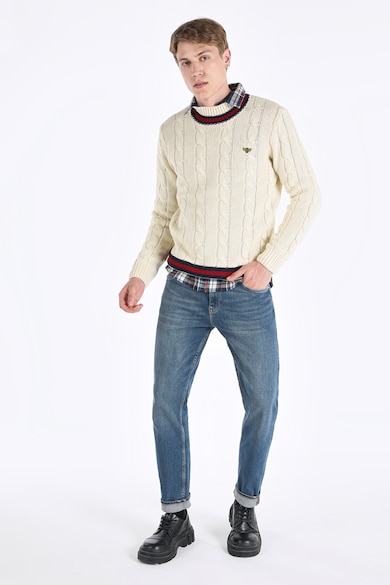 COLIN'S Пуловер с плетка осморка Мъже