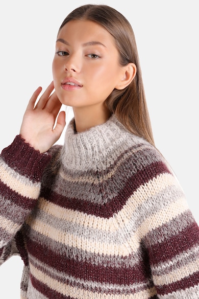 COLIN'S Bordázott pulóver raglánujjakkal női