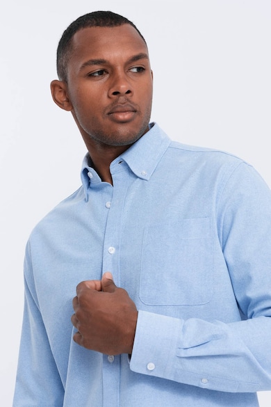 OMBRE Риза със стандартна кройка и джоб Мъже