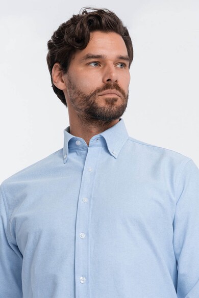 OMBRE Памучна риза със стандартна кройка Мъже
