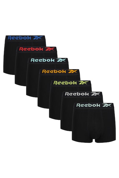 Reebok Set de boxeri cu banda logo in talie - 7 perechi Barbati