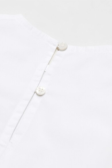 Mango Памучна блуза с дизайн на възел Момичета