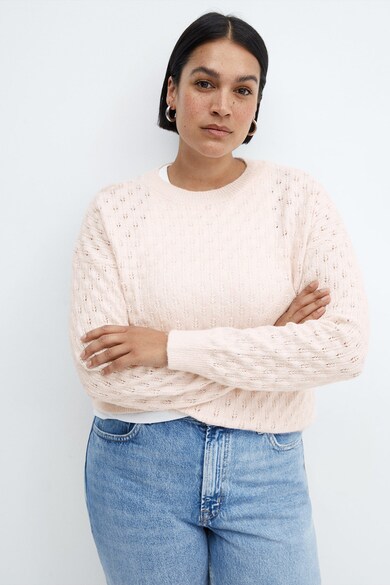 Mango Florins azsúros pulóver női