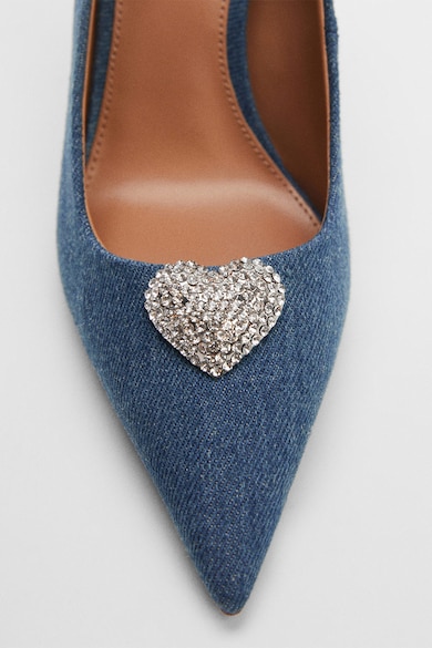 Mango Обувки Romos с декоративни камъни и ток стилето Жени