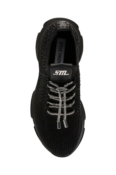 Steve Madden Meter hálós anyagú bebújós sneaker strasszkövekkel női