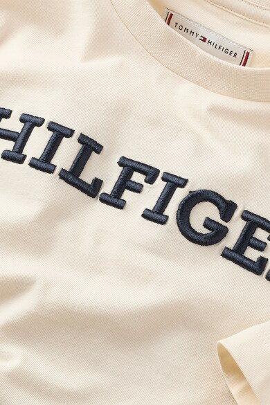 Tommy Hilfiger Pamutpóló hímzett logóval Fiú