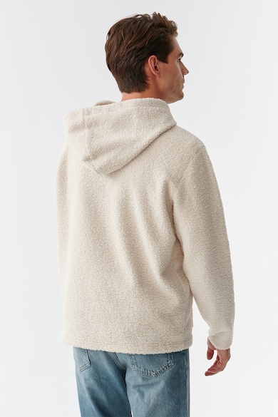 Tatuum Kapucnis irha hatású pulóver foltrátéttel férfi