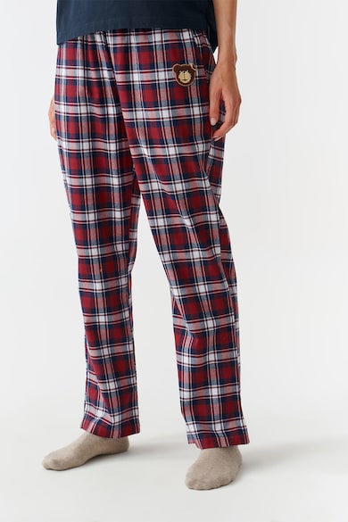 Tatuum Bő fazonú pizsama kockás nadrággal női