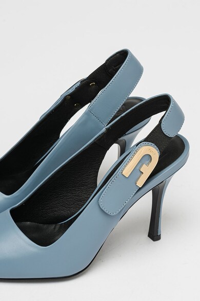 Furla Pantofi slingback de piele cu toc stiletto Femei