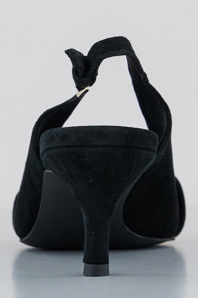 Furla Sarokpántos törpesarkú nyersbőr cipő női