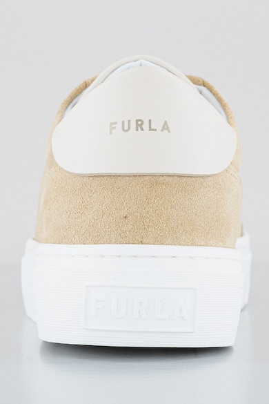 Furla Nyersbőr sneaker műbőr részlettel női