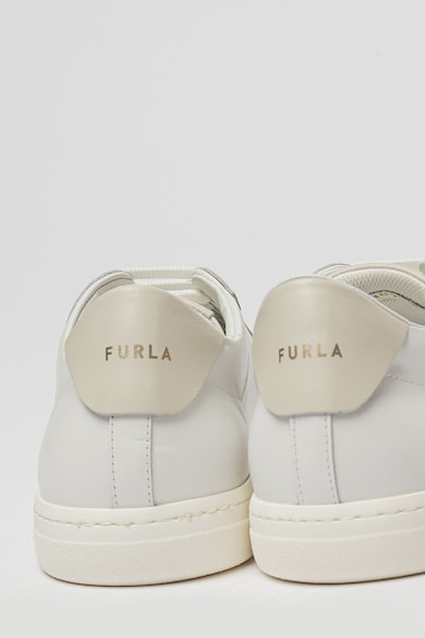 Furla Pantofi sport din piele cu inchidere cu sireturi Twist Femei