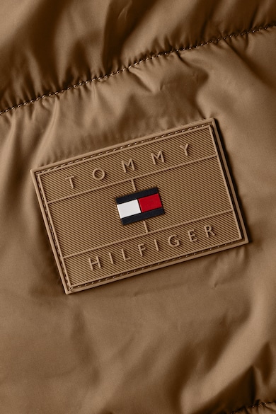 Tommy Hilfiger Kapucnis bélelt télikabát steppelt dizájnnal férfi