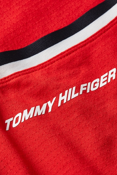 Tommy Hilfiger Фитнес топ с изрязан гръб Жени
