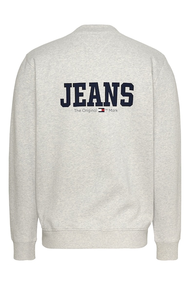 Tommy Jeans Kerek nyakú logómintás pulóver férfi